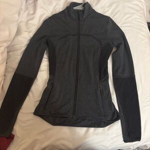 lululemon athletica Dark Gray Full-Zip Utility Jacket